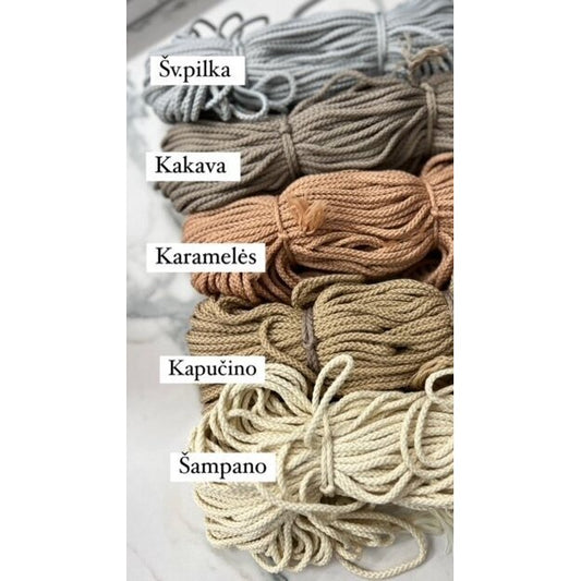 Crochet cord combination (3-4mm)