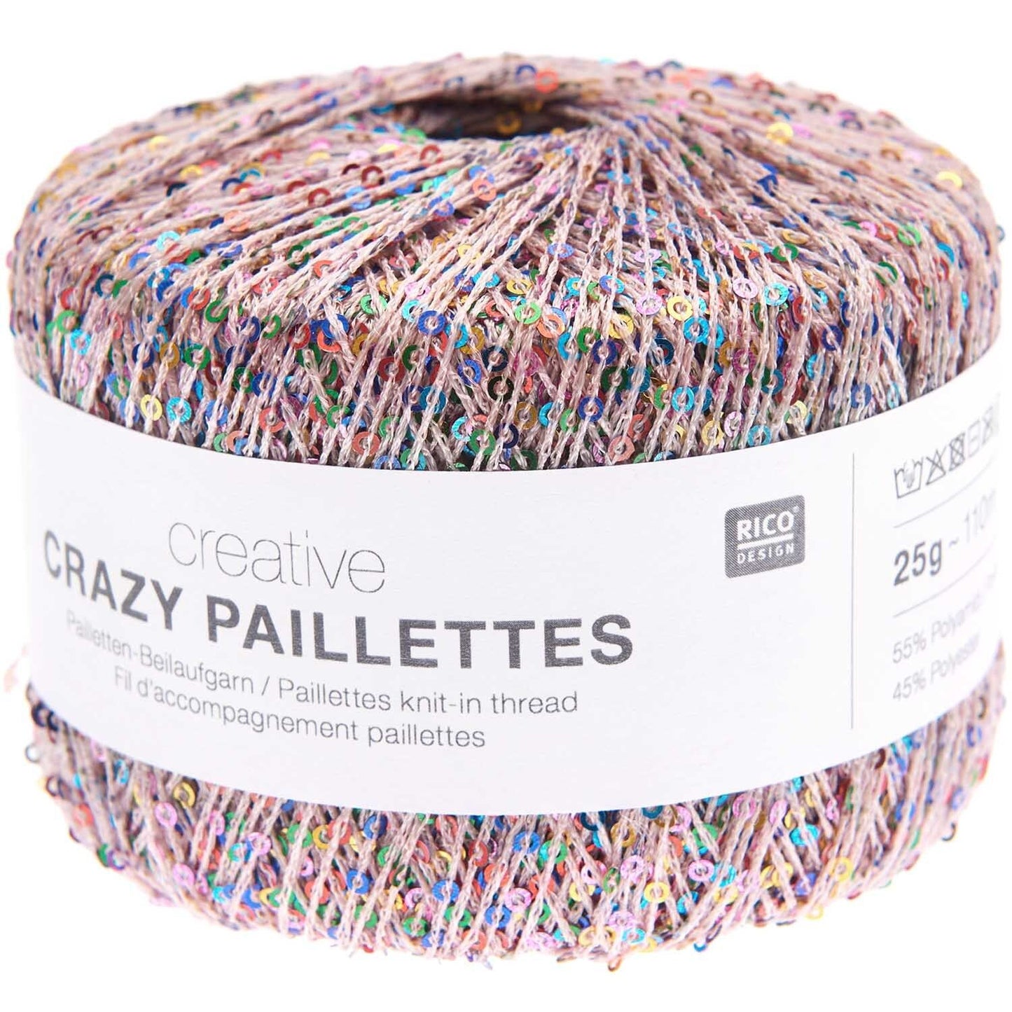 Creative Crazy Paillettes siūlai