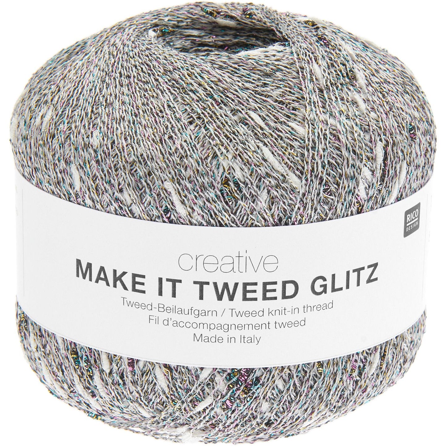 Creative Make It Tweed Glitz siūlai | 001 Natur