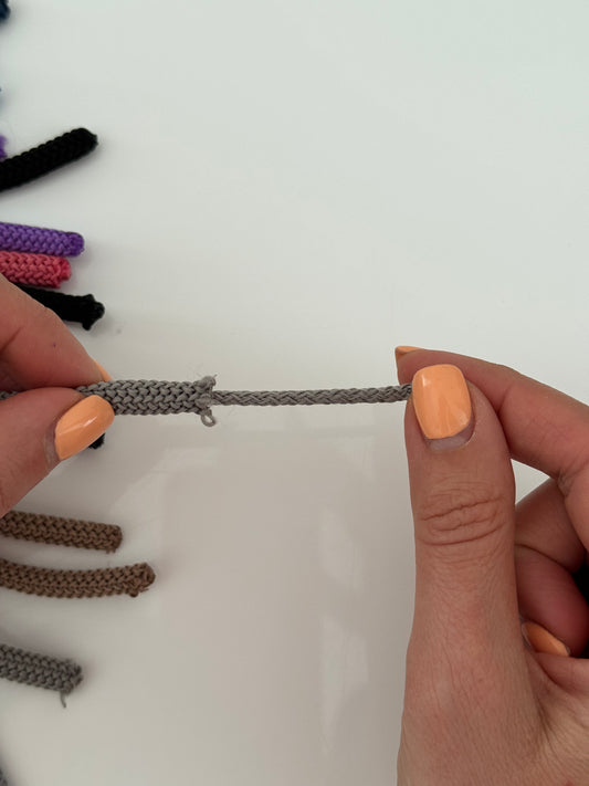 5mm polyester cord for crochet, handmade bags,