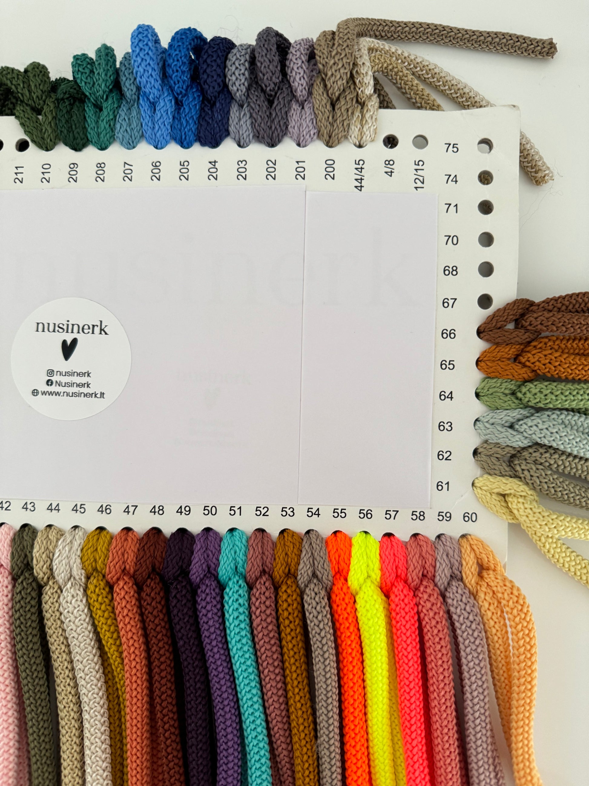crochet polyester cords in norway