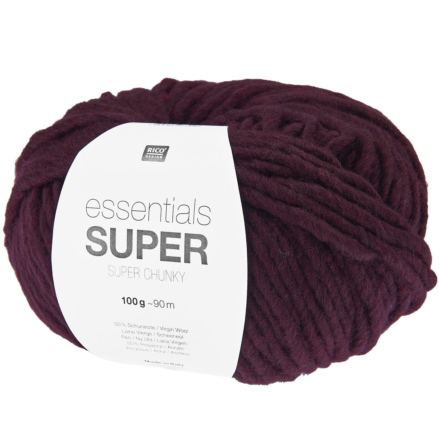 bordo spalvos super super chunky essentials, siulai stori vilnoniai kepurems
