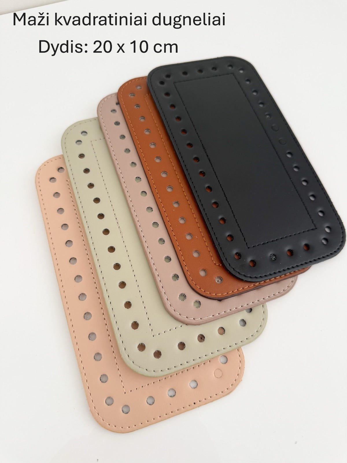 Small eco leather bottoms | 5 colors