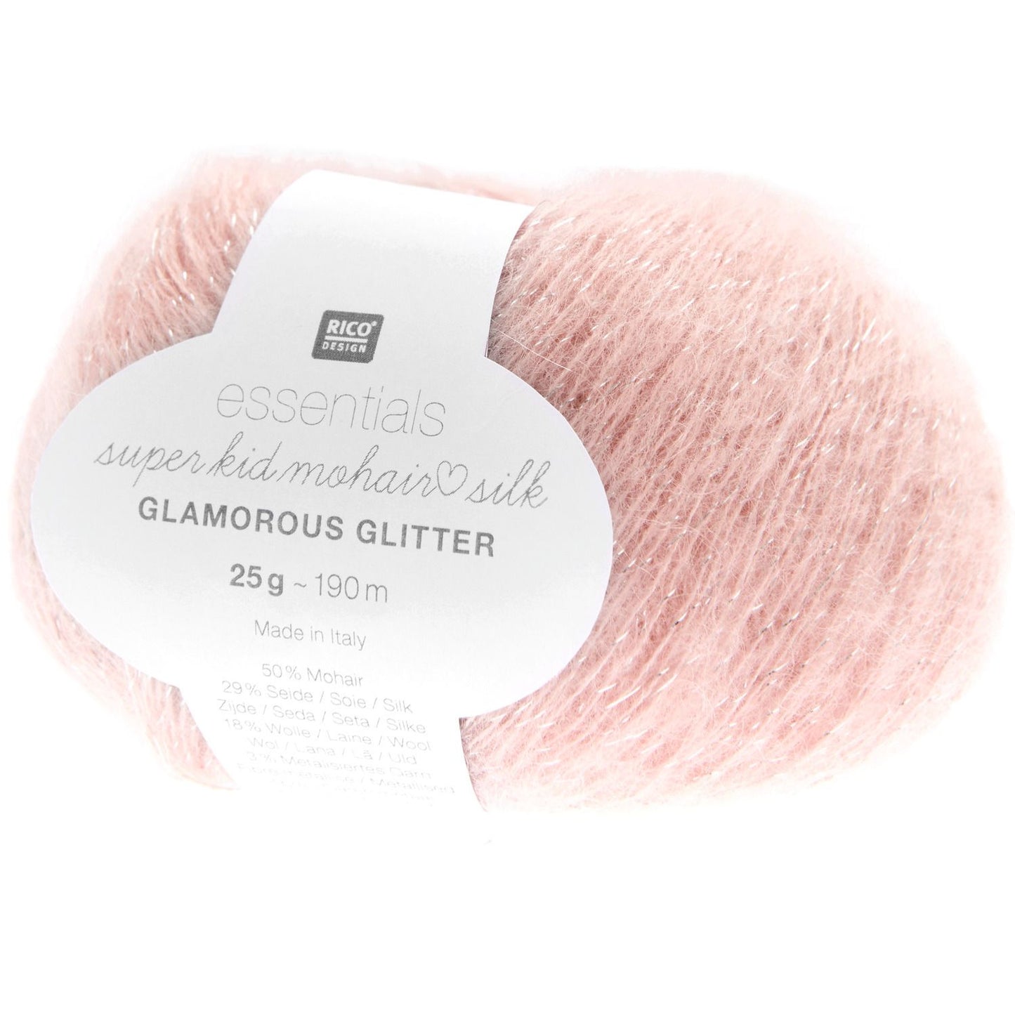 Essentials Super Kid Mohair Loves Silk Glamorous Glitter siūlai