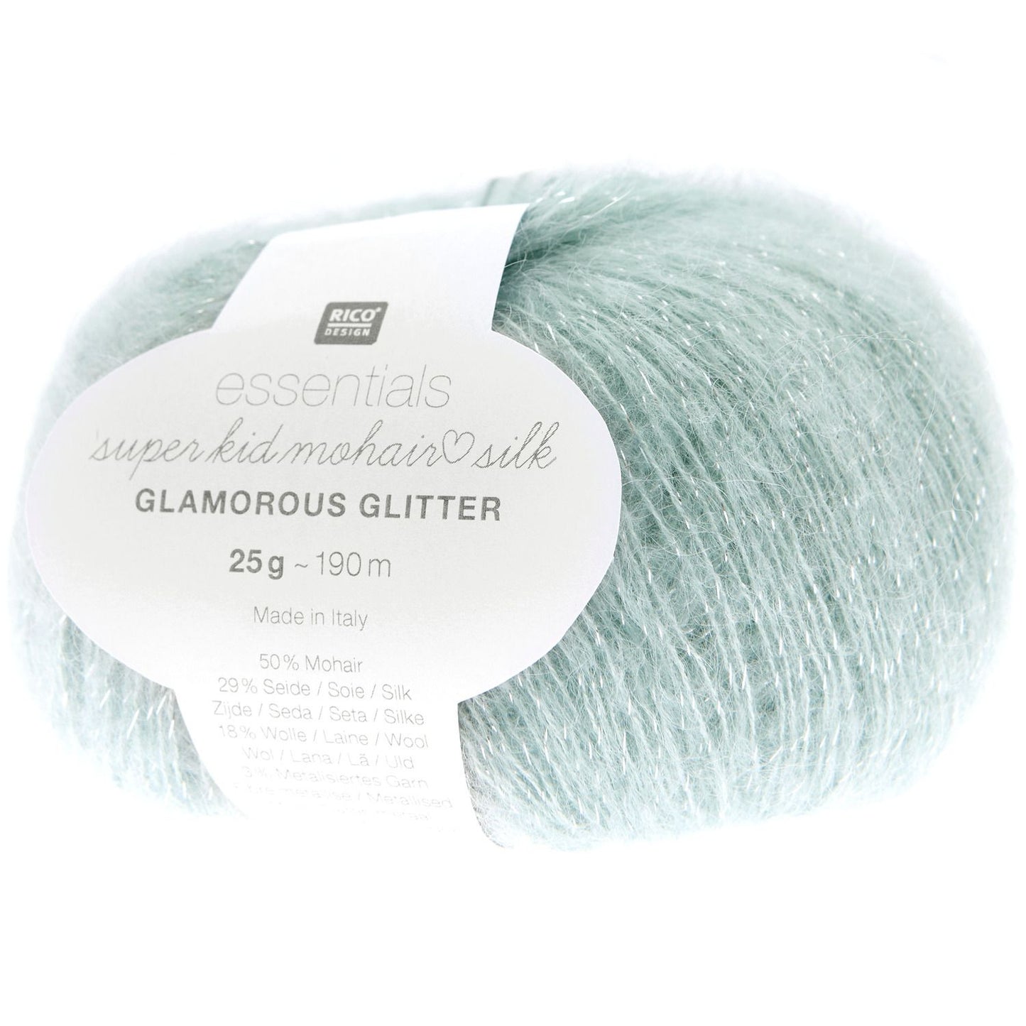 Essentials Super Kid Mohair Loves Silk Glamorous Glitter siūlai
