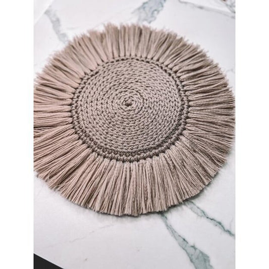 Video tutorial + PDF | "Fuzzy coaster"