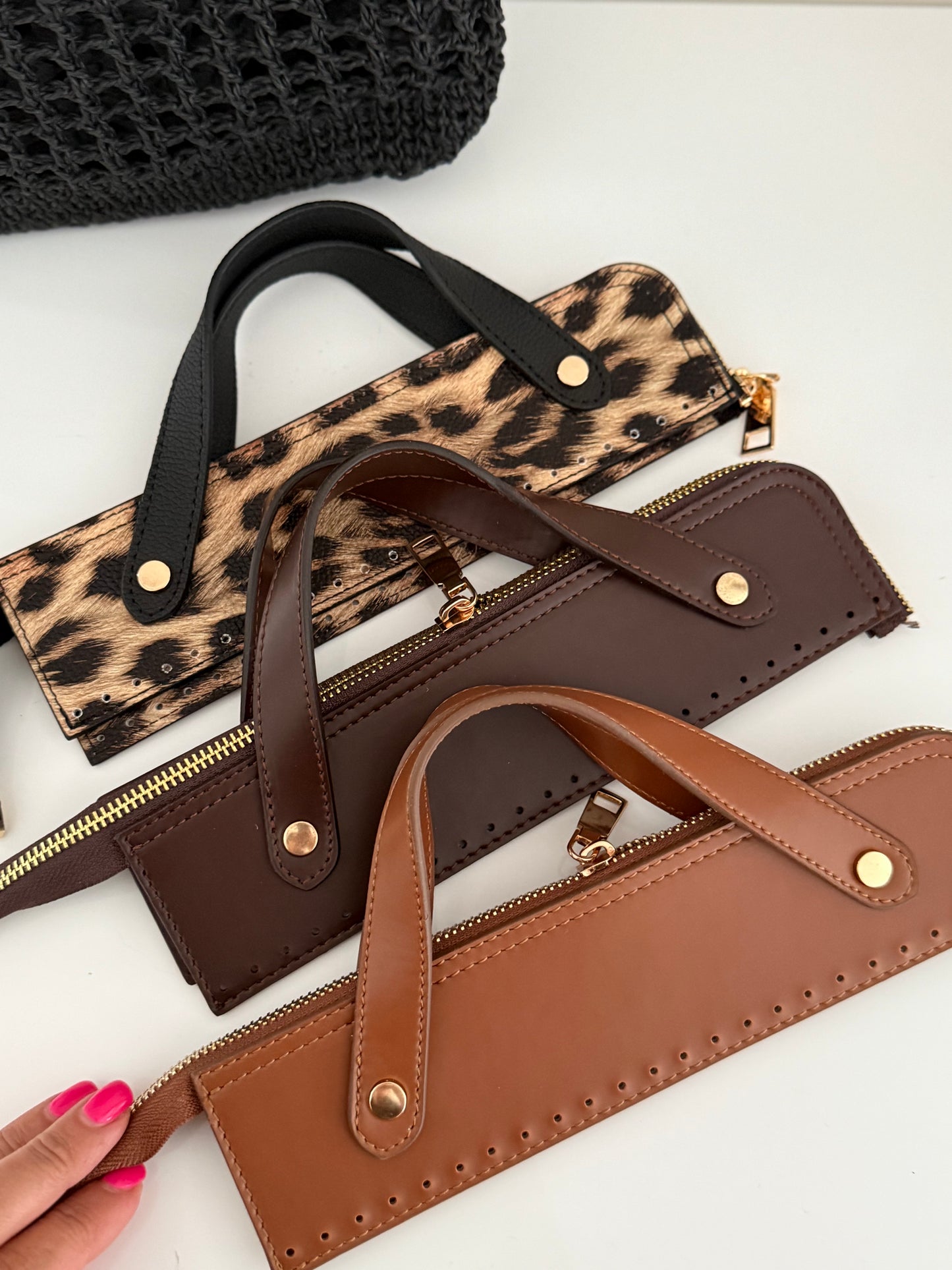 Handbag, palm eco leather accessories | 4 colors + GIFTS