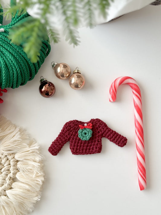PDF tutorial | Description of "Christmas Sweater"