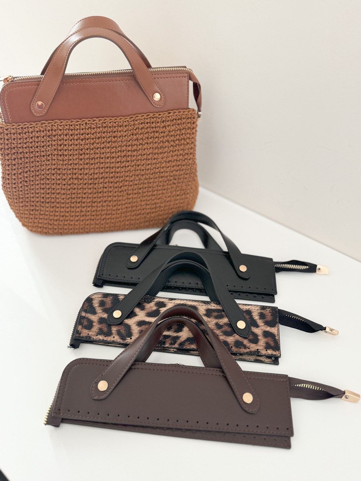 Handbag, palm eco leather accessories | 4 colors + GIFTS