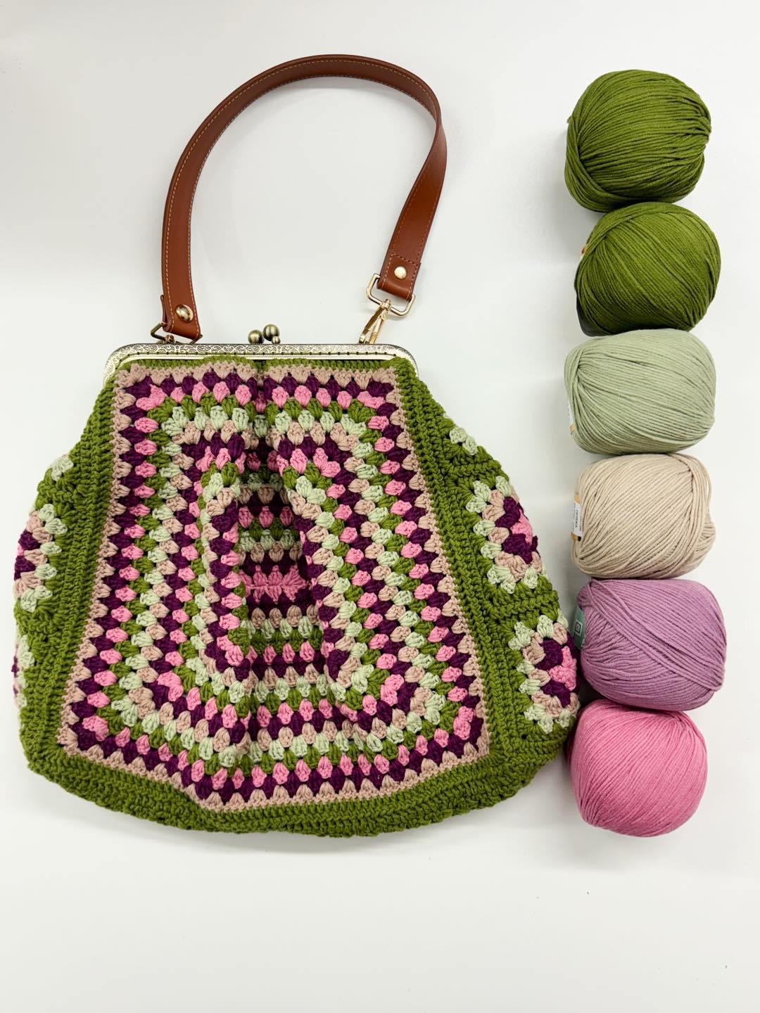 PDF tutorial | Description of the handbag "Hortensia"