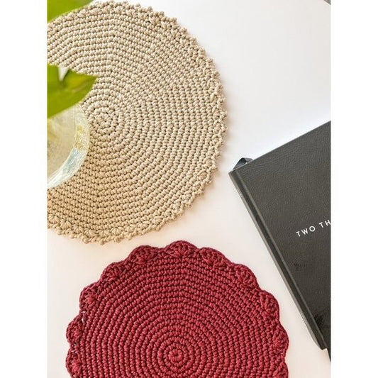 Video tutorial "The perfect coaster with a rim"