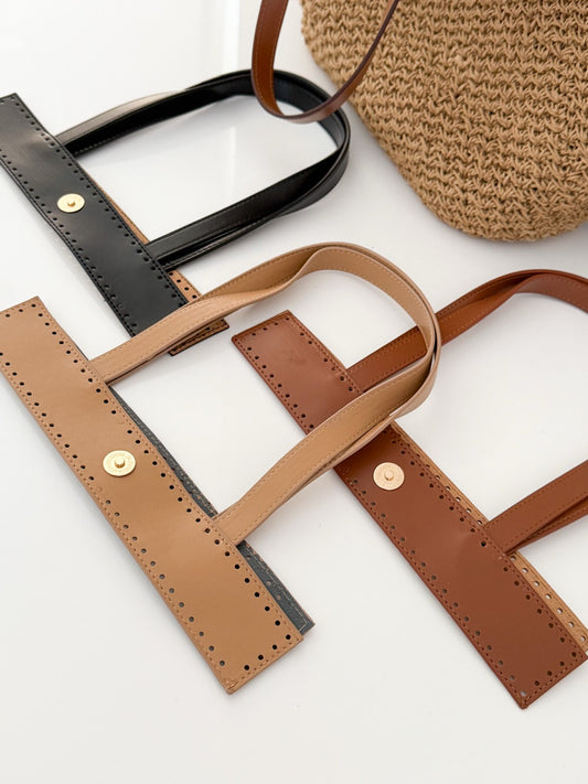 Sew-on handles with magnets | 3 colors | 1 + Gift
