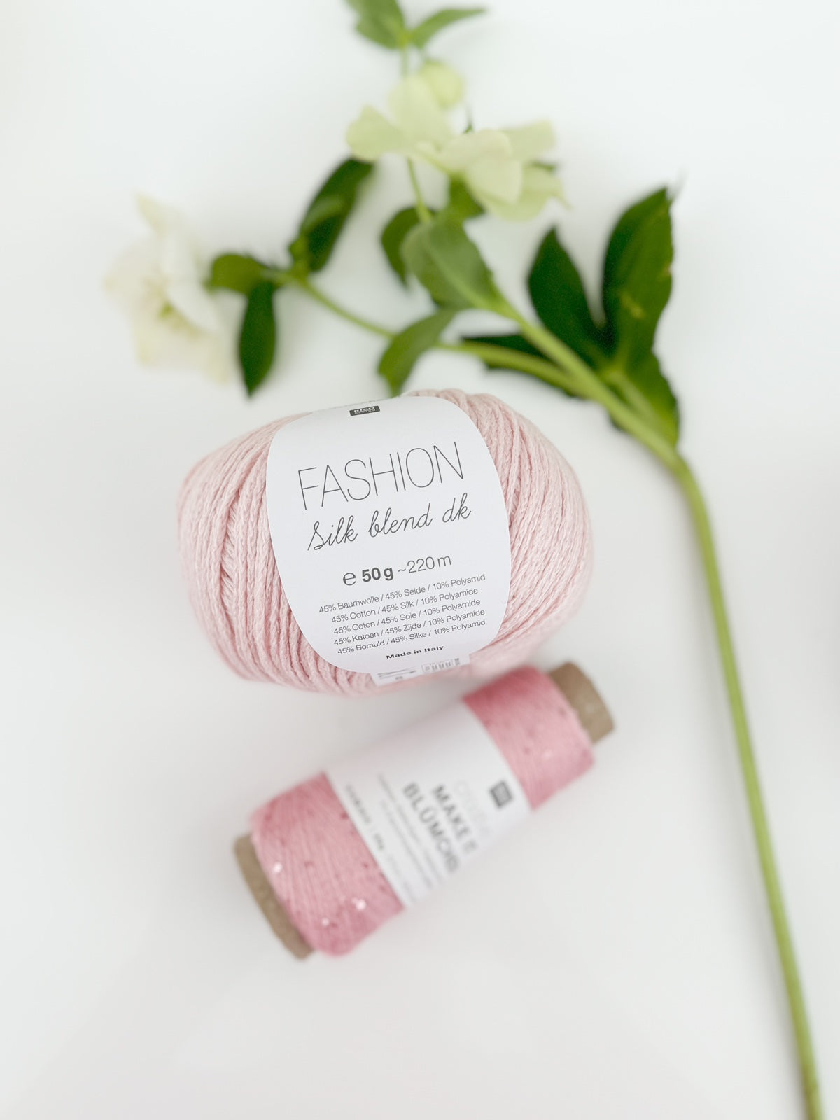 Fashion Silk Blend dk siūlai | 007 Orchidėjos