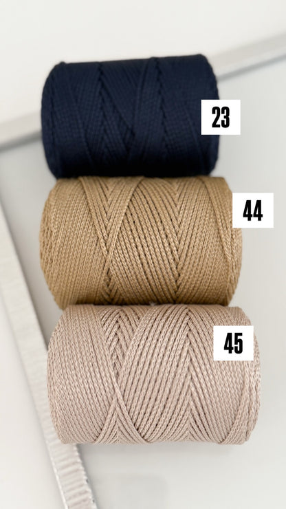 Nėrimo virvutės 1,5mm| Gautas spalvų papildymas !!!