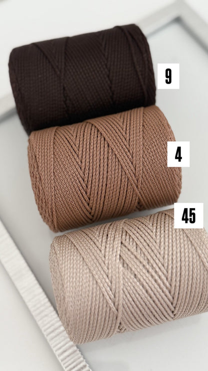 Nėrimo virvutės 1,5mm| Gautas spalvų papildymas !!!