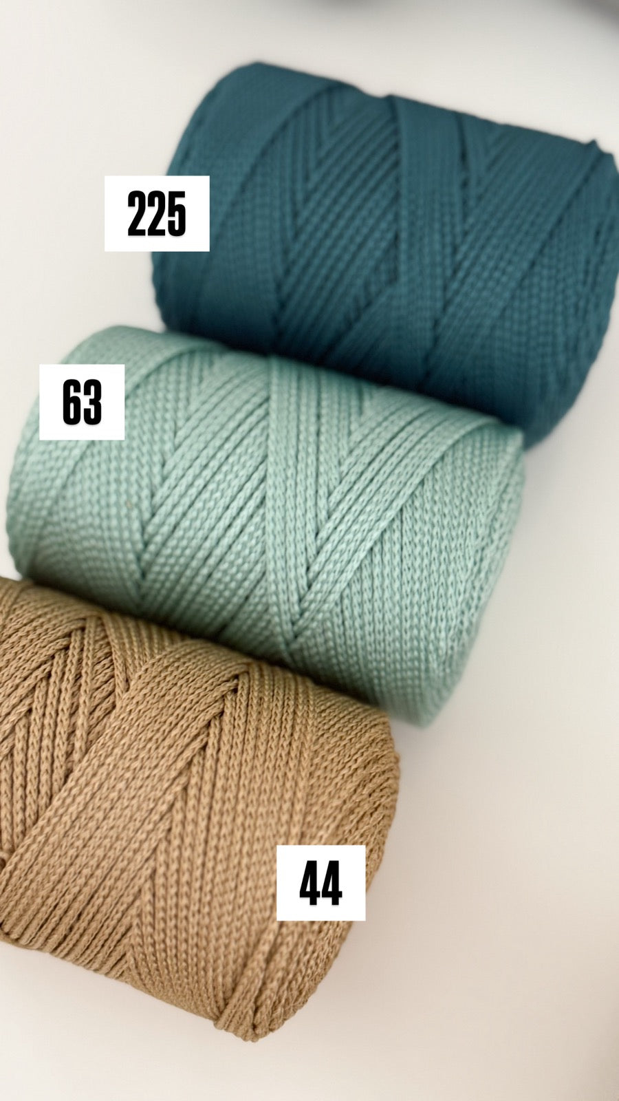 Nėrimo virvutės 1,5mm| Gautas spalvų papildymas !!!