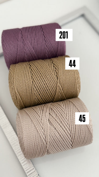 Nėrimo virvutės 1,5mm| Gautas spalvų papildymas !!!