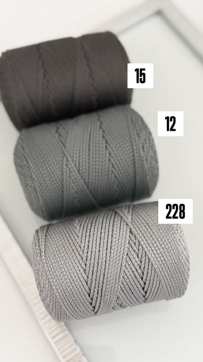 Nėrimo virvutės 1,5mm| Gautas spalvų papildymas !!!