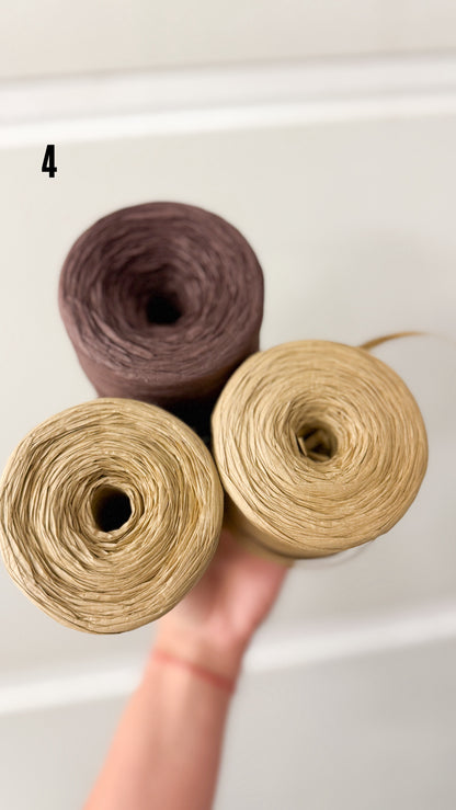 Raffia juostelių rinkinukai