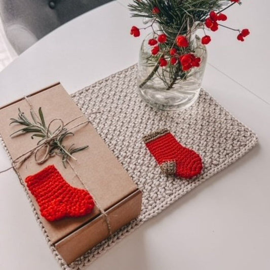 Nusinerk dėžutė "Kalėdinės kojinės"