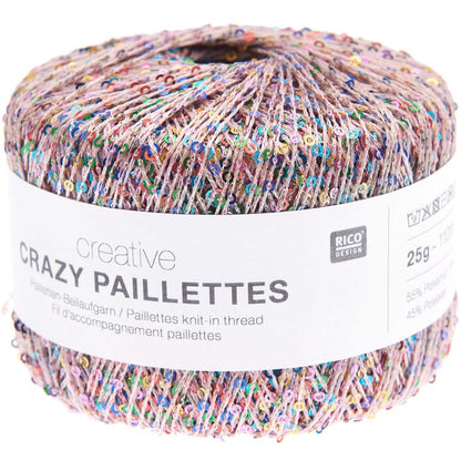 Creative Crazy Paillettes siūlai