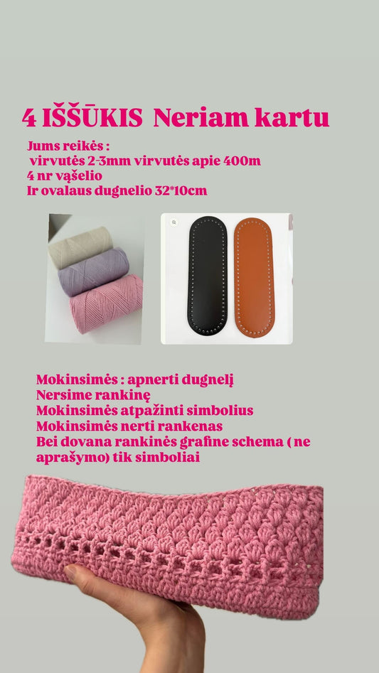 4 Iššūkis "Neriam kartu" STARTAS Balandžio. Rezervuok sau vietą| video prieinama iki 07.01