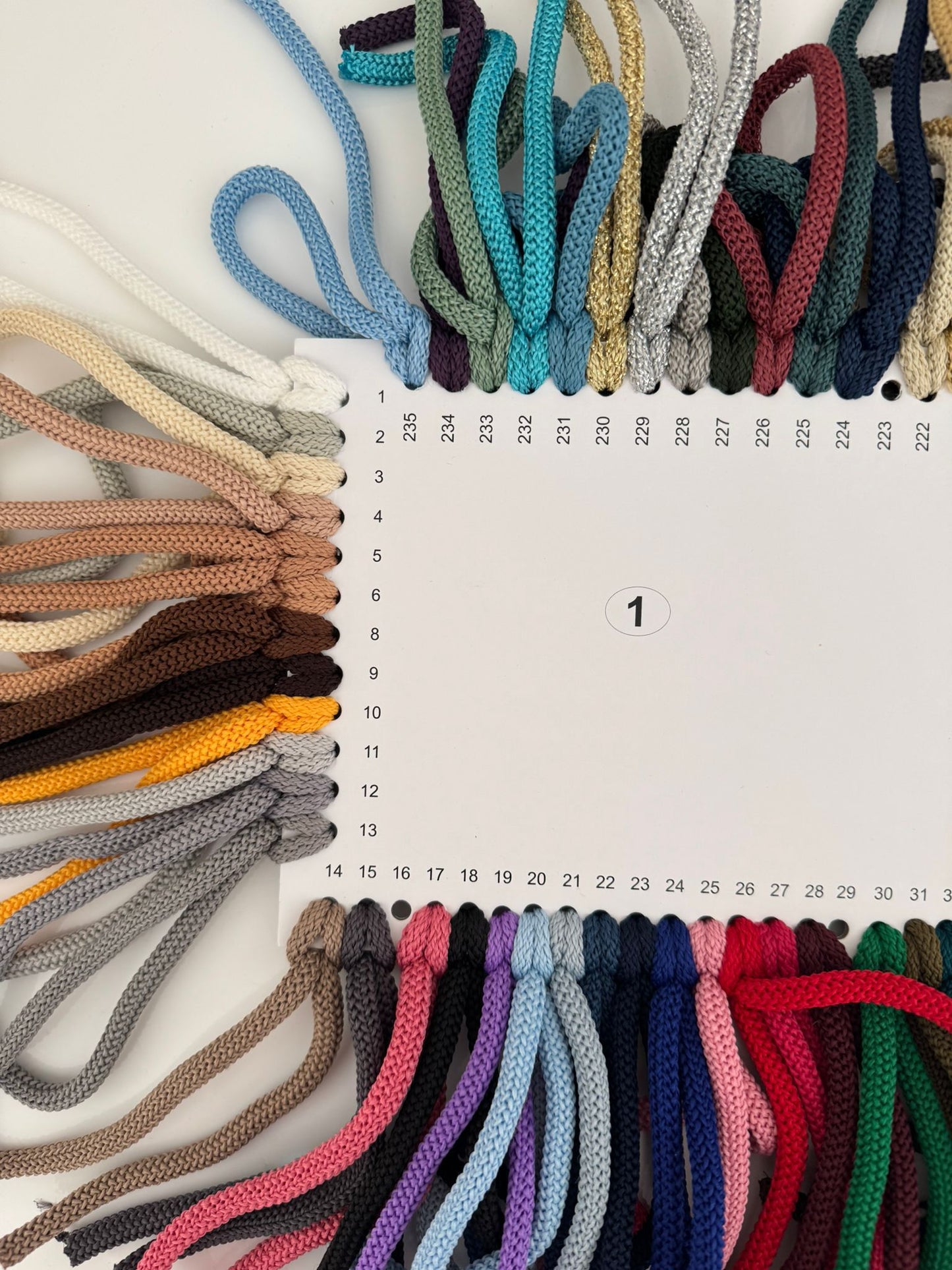 Polyester crochet cord 5 – 6 mm| Made in Lithuania perfect for bags  200 meters