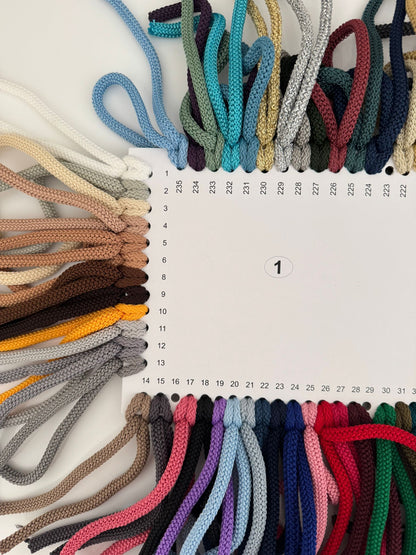 Polyester crochet cord 5 – 6 mm| Made in Lithuania perfect for bags  200 meters
