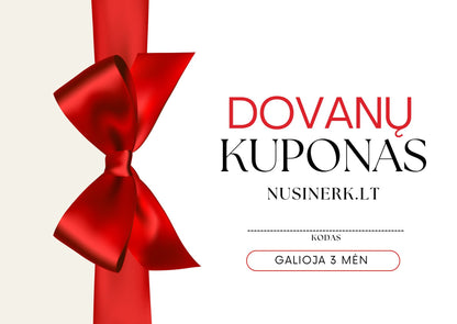 Dovanų kuponas (elektroninis) | 20 Eur vertės