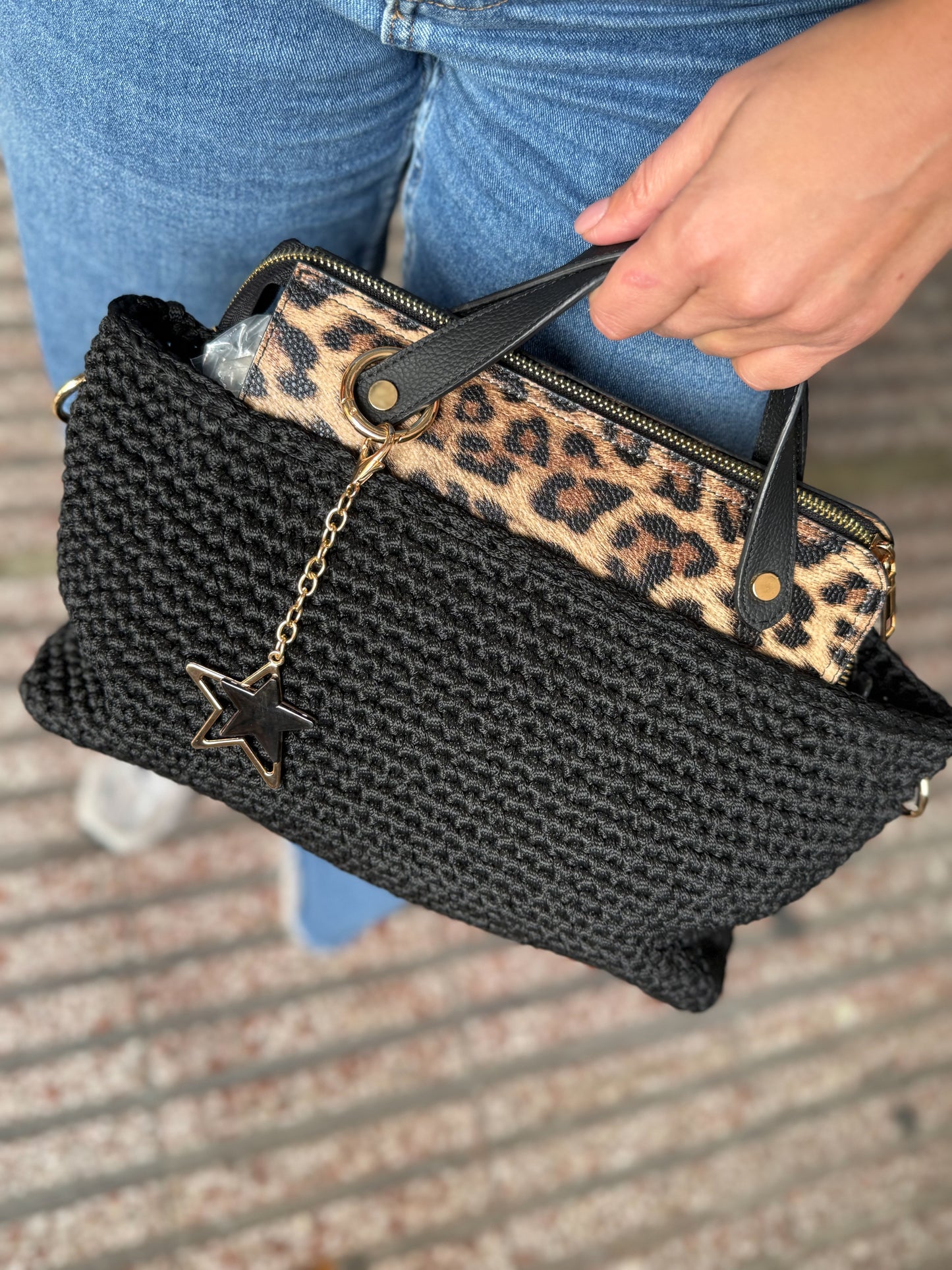 Handbag, palm eco leather accessories | 4 colors + GIFTS