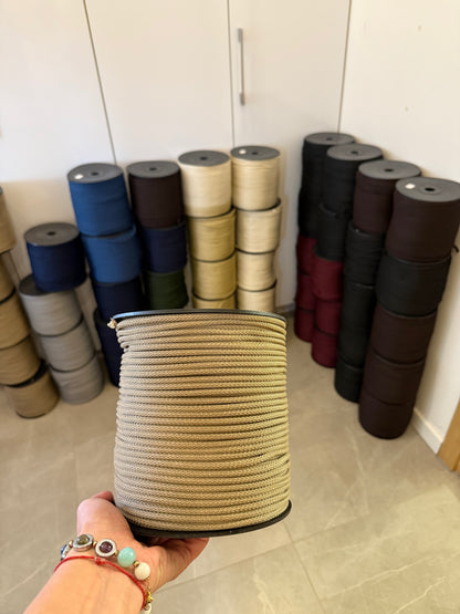 Polyester crochet cord 5 – 6 mm| Made in Lithuania perfect for bags  200 meters
