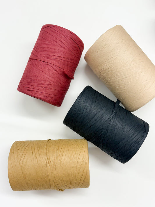 Raffia juostelės 2+1 DOVANŲ | Rankinėm, delninėm ir skrybėlėms