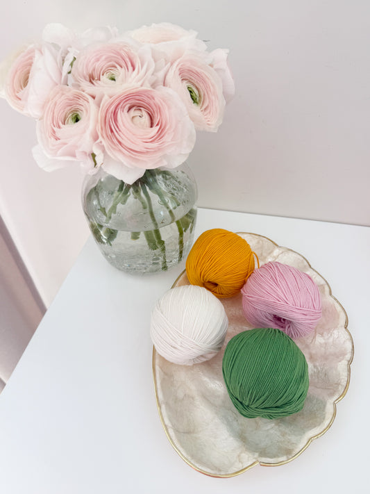 Kvadratėlių Nėrimo siūlai | PIRK 10 +GAUK delninės rėmą dovanų