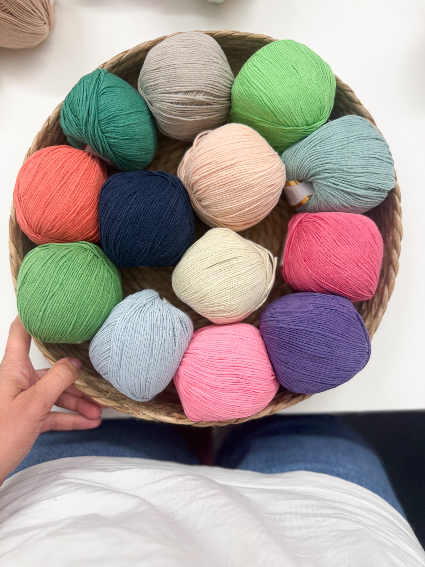 Square yarn
