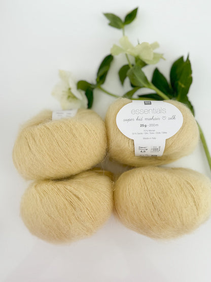 Essentials Super Kid Mohair Loves Silk siūlai